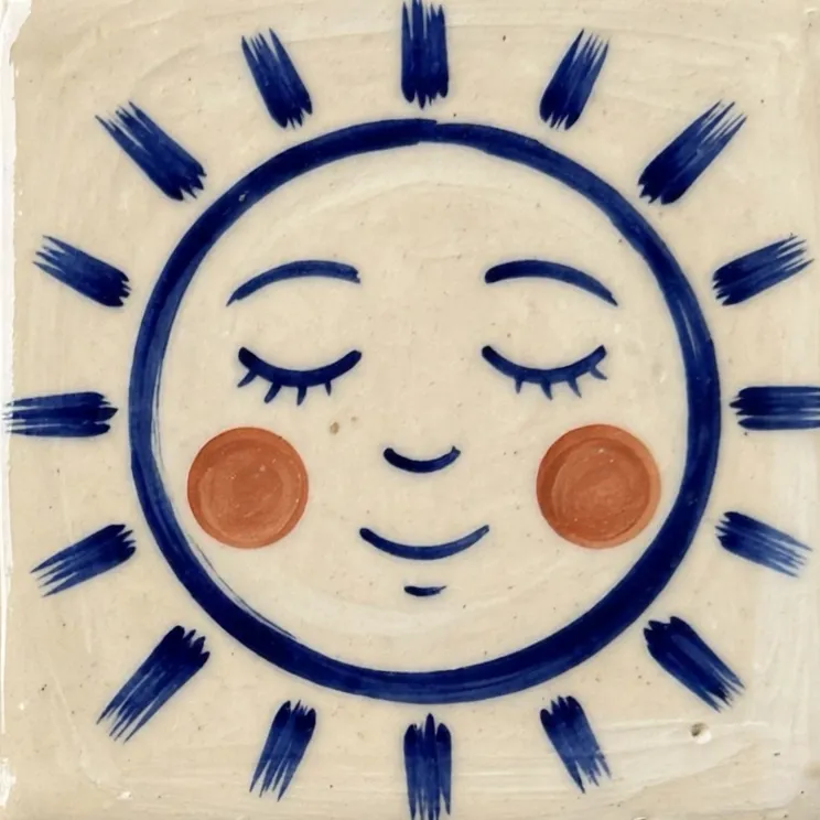 Sol, winding down for the evening